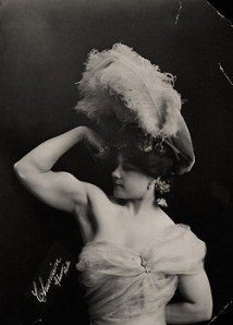 vintage strong woman