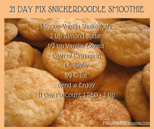 Snickerdoodle Smoothi